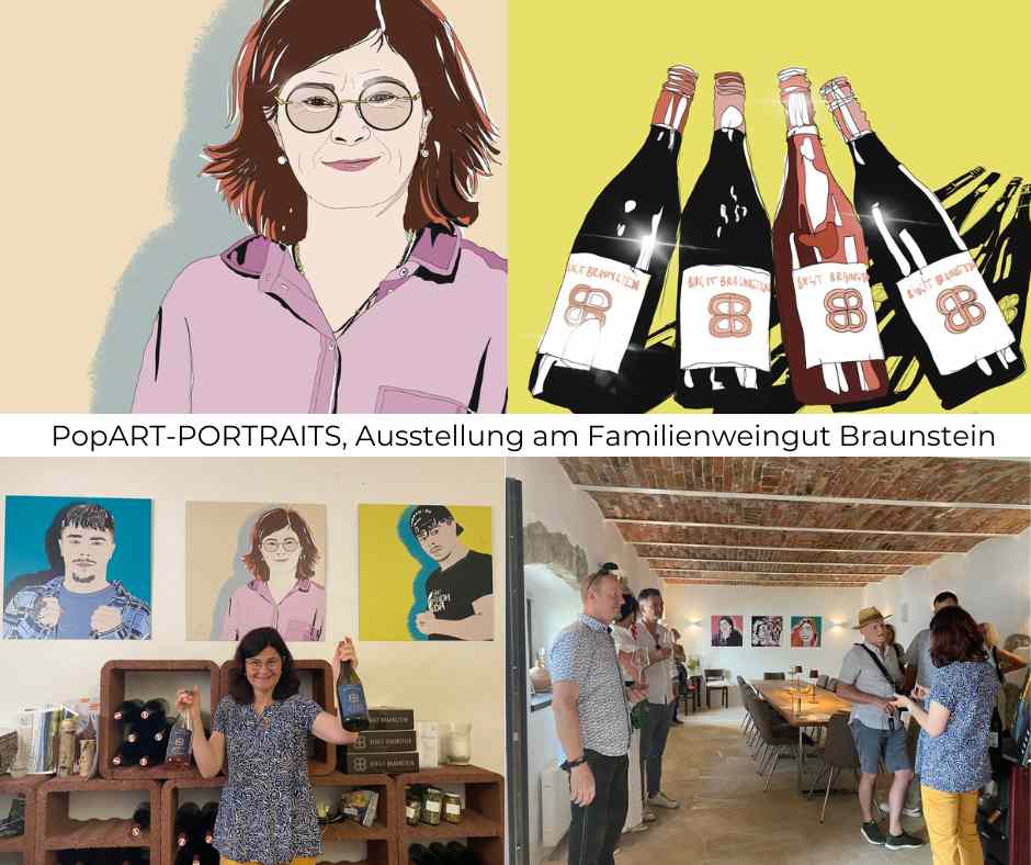 PopART-Portraits Weingut Braunstein